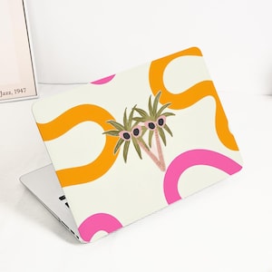 Summer Aesthetic MacBook Case for 2025 MacBook Air 15 13, MacBook Pro 16 14 13 inch, M4 M3 M2 Case, MacBook Protective 2022 2023 2024 Cover
