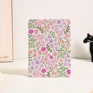 Floral Kindle Case with Hand Strap for Paperwhite 3/4/5/6 Paperwhite 6.8'' 7'' Cover for Kindle 12th/10th/11th Kindle 2022/2024 Case Cover