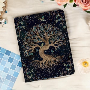 Tree iPad Case for 2025 iPad Pro 11" 13", 2025 2024 Air 7/6/5 iPad 10 10.9", 10.2" iPad Pro 11"12.9" 13" iPad Mini 6/7 with Pencil Holder