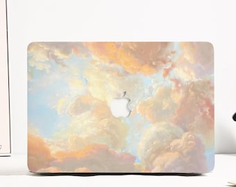 Rainbow Cloud MacBook Case for MacBook Pro 14 16, 2025 New Air 15 13 11 Macbook Pro 13/15 M2 M3 M4 2025 Case Macbook Aesthetics Laptop Cover