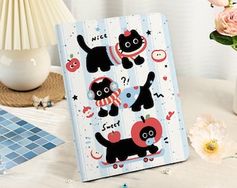 Custodia per iPad vintage personalizzata con citazione personalizzata per iPad 9.7 10.2 7th iPad Pro 11 10.5 12.9 Mini 5 Air 3 con testo floreale, stile antico - Italia