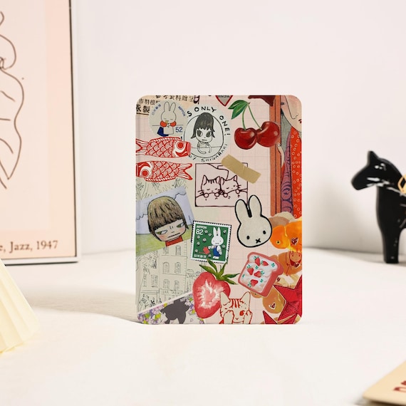 Cute Collages All New Kindle Case Kindle Cover Paperwhite Case 12th 11th gen 2019/2022/2024 6'' 7'' Kindle Case With Auto Wake/Sleep