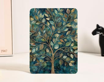 Green Tree Kindle Case for Kindle 2024 11th 6", Kindle Colorsoft Case, Kindle 8/10/11th, PaperWhite 6/7/10/11/12th Auto Wake/Sleep Case