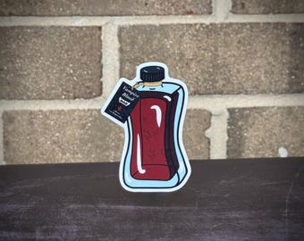 Vampire Blood Sticker - Waterproof Gothic Gift Decal