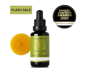 Organic Facial Oil | Vitamin C & Astaxanthin Antioxidant | Natural skincare| Sensitive Skin