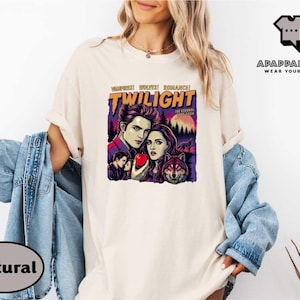 Retro Twilight Shirt, Twilight Fans Homage T-shirt, 2000's Vampires Movie Tee, Edward Bella Vampire Saga Sweatshirt, Gift For Book Lover