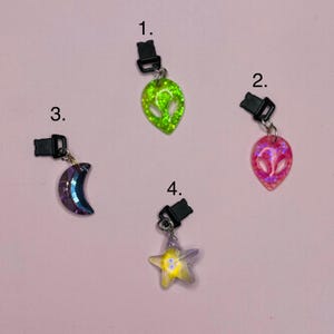 Kindle / E-reader and iPhone dust plug charms