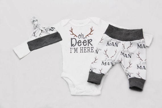 oh deer im here newborn outfit