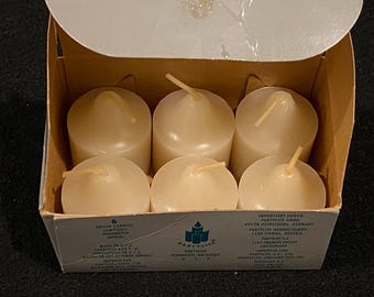 PartyLite V0639 Urlaubsgewürze 6 Votivkerzen, Glocke, Neu in Box