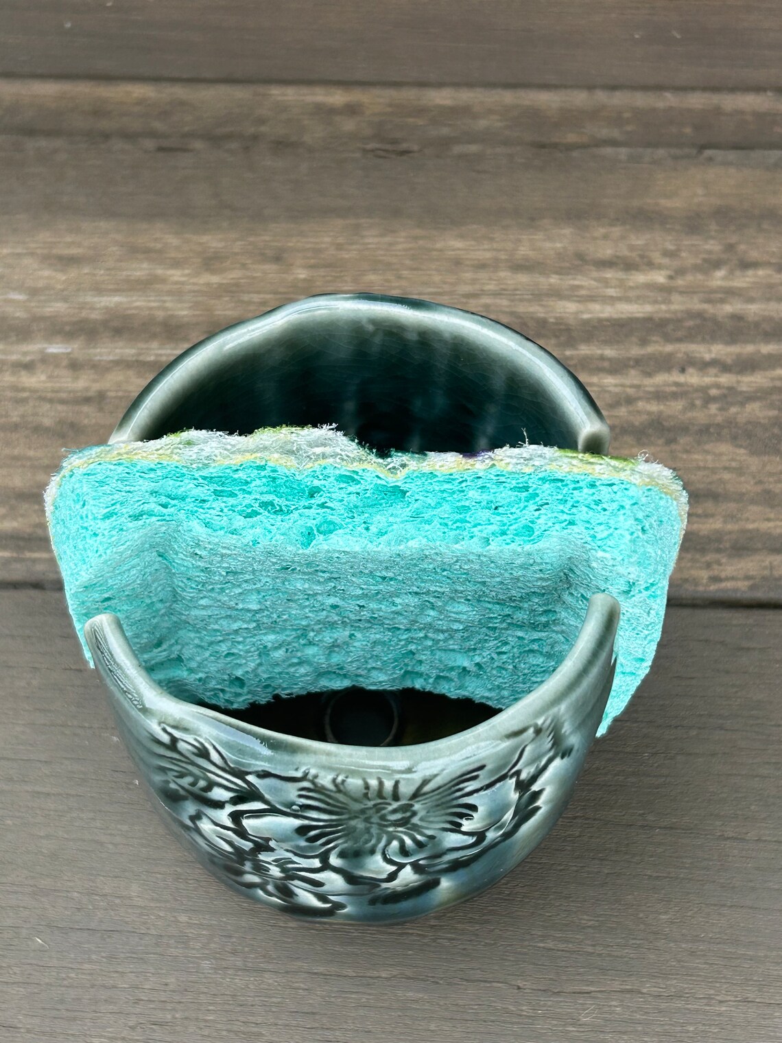 Handmade Ceramic Sponge Holder Napkin Holder Porcelain in Etsy