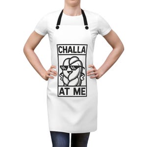 Funny Cooking Apron - &quot;Oy Vey All Day&quot; Kitchen Gift - Perfect for Bakers, Chefs, Home Cooks, Jewish Holidays, Gifts for Moms