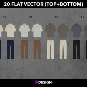 Men's Streetwear Fashion Sketches | Urban Design Art (Digital AI & PDF) image 4