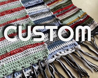 Alfombra reciclada personalizada