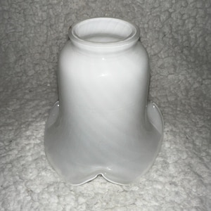 vintage white glass light shade student lamp shade pendant shade
