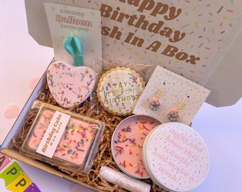 Personalized Birthday Gift Basket for Sisters, Special Treats Gift Box for the Best Sister, Sister Gift Box, Birthday Gift For Her