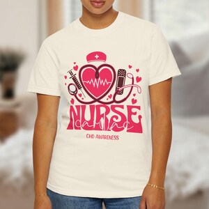 Chd Awareness Shirt, Heart Disease Month Awareness Tee, Anatomical Heart T Shirt for Warrior, Cardiology Tee, RN Cardiac Nurse T-Shirt