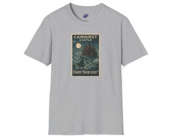 Bloodborne T-Shirt: Cainhurst Castle Gothic Fantasy Tee