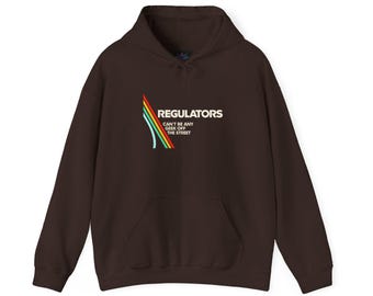 Sudadera con capucha Arc Raiders Regulators / Mercancía de videojuegos JcJ satírica