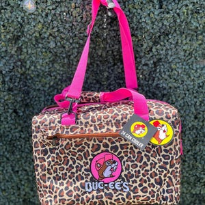 Buc-ee’s PINK LEOPARD COOLER, *Out of Stock since March - Won’t last long!!*, Leopard Print Collection, Limited, 24 Can Cooler, Gift for Her