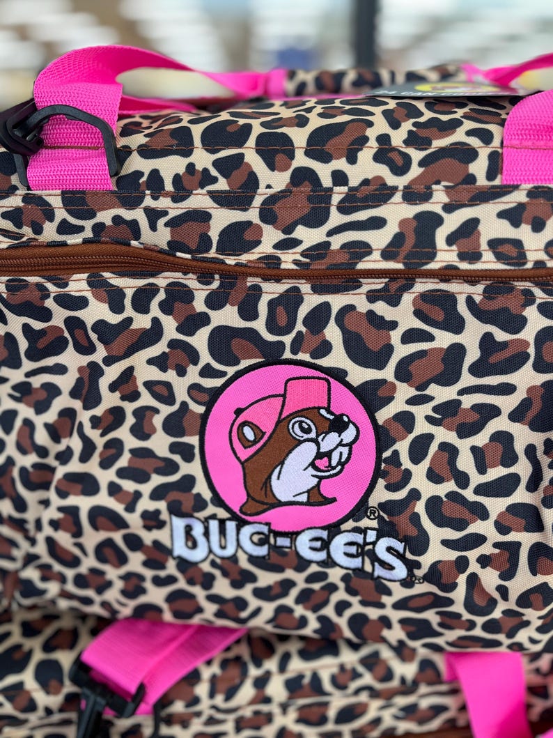 Buc-ee’s PINK LEOPARD COOLER, *Out of Stock since March - Won’t last long!!*, Leopard Print Collection, Limited, 24 Can Cooler, Gift for Her