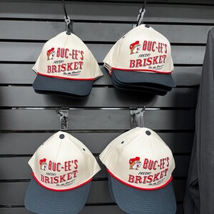 Buc-ee’s Hat, “Fresh Brisket On The Board”, Trucker Hat, Texas BBQ, Trucker Cap, Texas Gift, Valentines Gift, Gift for Him - Matching Tshirt