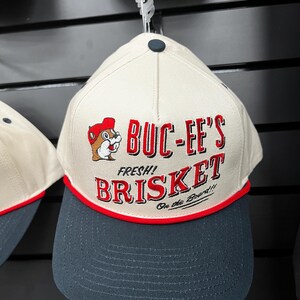 Buc-ee’s Hat, “Fresh Brisket On The Board”, Trucker Hat, Texas BBQ, Trucker Cap, Texas Gift, Valentines Gift, Gift for Him - Matching Tshirt