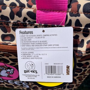 Buc-ee’s PINK LEOPARD COOLER, *Out of Stock since March - Won’t last long!!*, Leopard Print Collection, Limited, 24 Can Cooler, Gift for Her