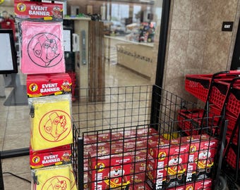 Buc-ee's Inflatable Banner Add-Ons: Boy, Girl, Birthday, Congratulations, Beaver Believer