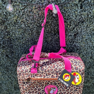Buc-ee’s PINK LEOPARD COOLER, *Out of Stock since March - Won’t last long!!*, Leopard Print Collection, Limited, 24 Can Cooler, Gift for Her