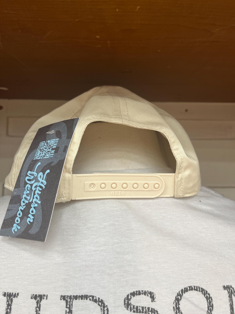 Well Darlin’ Cap – Hudson Westbrook, Otto 5 Panel Cap, Trucker Hat, Puff Embroidery, Sold at Buc-ee’s, Baseball Cap, Red/Natural Cap