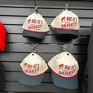 Buc-ee’s Hat, “Fresh Brisket On The Board”, Trucker Hat, Texas BBQ, Trucker Cap, Texas Gift, Valentines Gift, Gift for Him - Matching Tshirt
