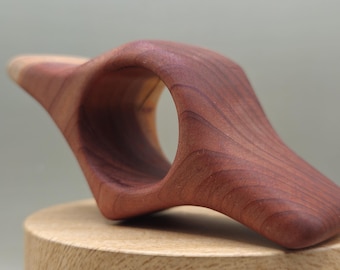 Portapáginas de madera hecho a mano: nogal, cedro, nogal americano