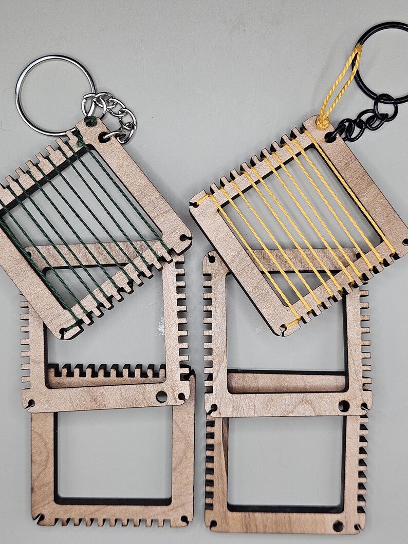 Mini Loom Keychains Pre warped DIY Weaving Kit Etsy mini-loom-keychains-pre-warped-diy-weaving-kit-etsy
