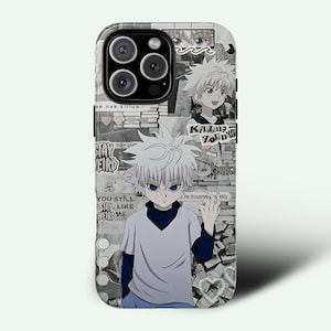Anime Handyhülle | Collage Cool Manga Art Cover für iPhone 16, 15, 14, 13, Pro Max Samsung Galaxy S25, S24, S23, Ultra Google Pixel 9, 8 Pro