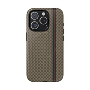 Coque iPhone à carreaux chic magsafe Élégante et protectrice pour iPhone 16, 15, 14 Pro Max