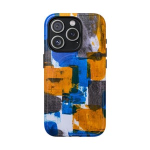 Abstract Art MagSafe iPhone Case: Tough, Vibrant, Magnetic Cover