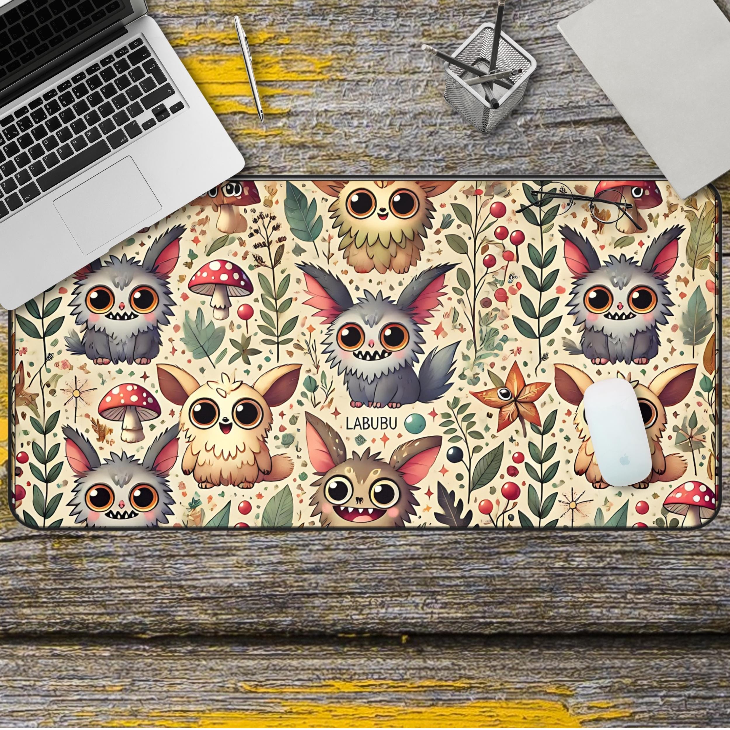 Labubu Desk Mat - Etsy