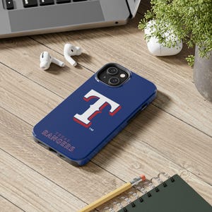 Texas Rangers Telefonhülle Perfekt für Sportfans, Geschenk für MLB-Liebhaber, Teamgeist-Zubehör, einzigartige Telefonhülle, dauerhafter Schutz