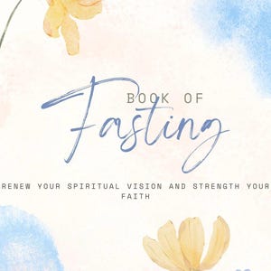 Fasting Devotional PDF – Christian Prayer Journal with Daily Reflections, Scripture Prompts, Guided Prayers, Bible-Based Fast Tracker