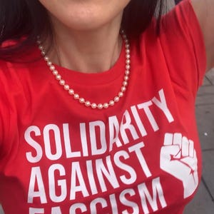 Solidarity Shirt | Red | Women