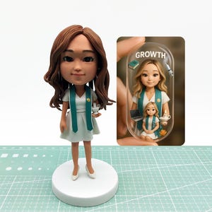 Custom bobbleheads, custom figurines, exquisite gift customization, custom graduation gifts, boss bobbleheads customization