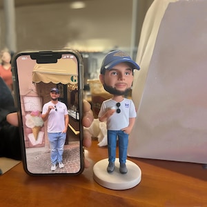 Custom bobblehead, custom boyfriend bobblehead, custom boss bobblehead, make your own bobblehead, gifts for husbands, Christmas gifts