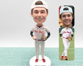 Custom baseball bobbleheads,Personalized baseball team bobbleheads,gifts for students,custom outdoor sports gifts,best baseball player gifts