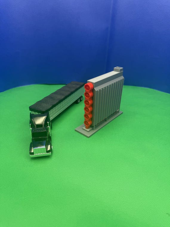 Toy Grain Dryer - Kids' Farm Playset for Learning & Imaginative Play, Educational Toy | Works for both 1:64 and HO Scale