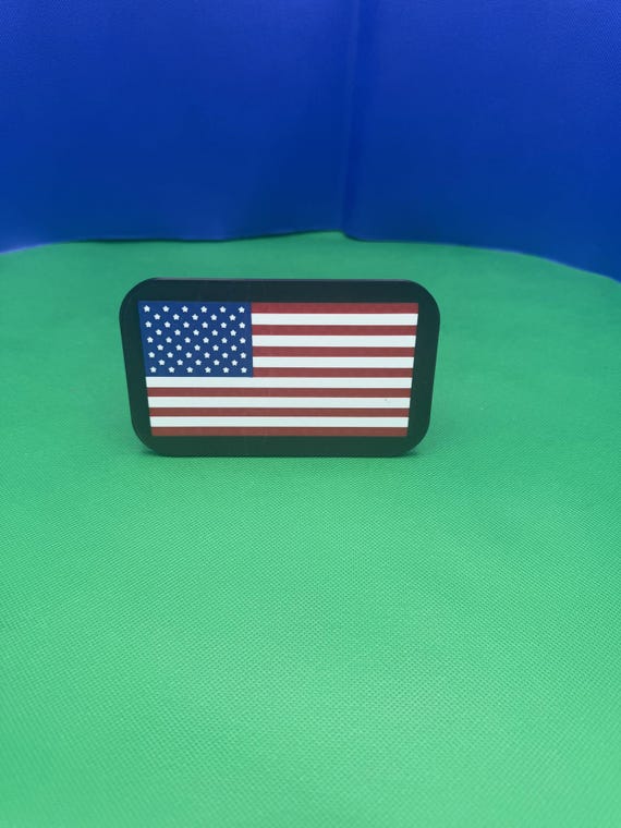 American Flag Hitch Receiver Cover | Works with 2'' Standard Receiver