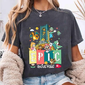 Vintage Epic Universe Shirt, Family Universe Park Trip 2025 shirt, Disney Shirt, Orlando Park Epic Universe Shirts, Orlando Park 2025 Shirt