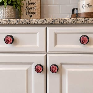Custom Engraved or full-color Drawer Pulls.