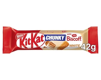 KitKat Chunky Lotus Biscoff White Bar 24 x 42g Bars