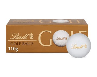 Lindt Milk Chocolate Golf Balls 3 Pieces Box 110g