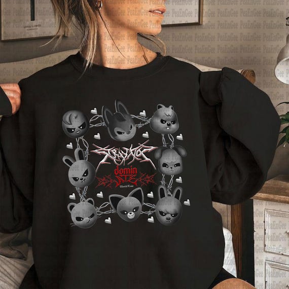 Stray Kids Skzoo Dominate PNG: Kpop T-shirt Design (digital